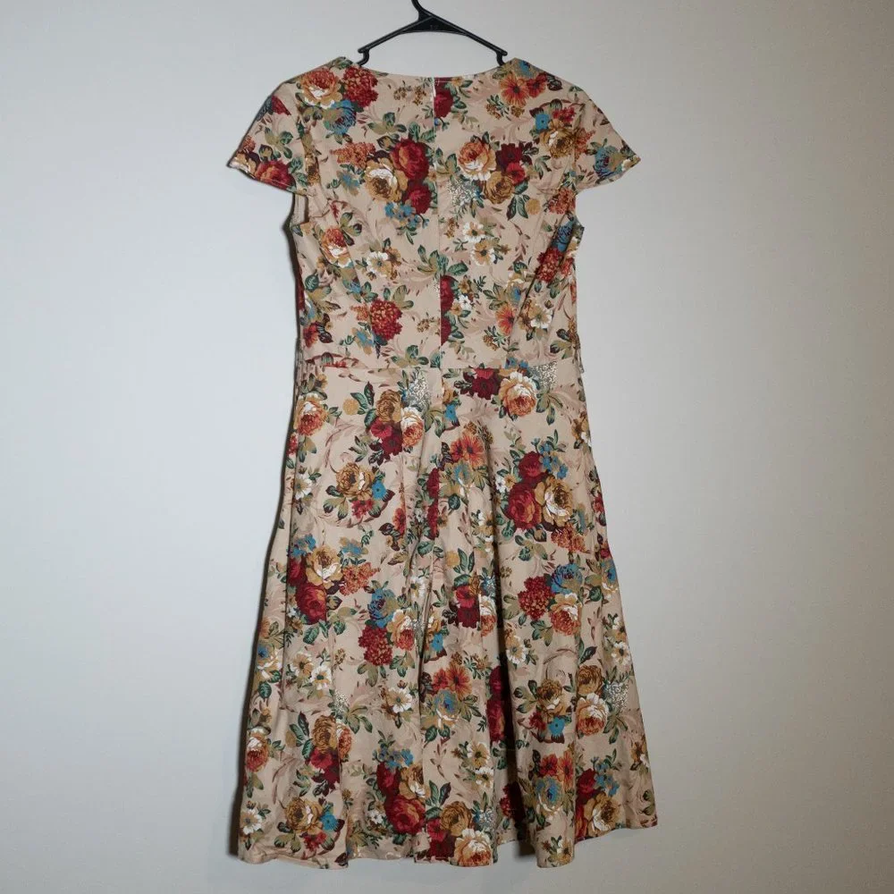 Roosey Dress Retro Vintage Size L - Picture 3 of 10